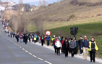 Unas 19.300 personas han participado en la segunda Javierada de 2016