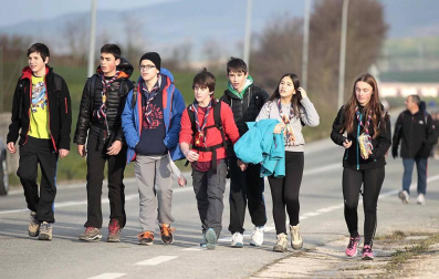 Unas 19.300 personas han participado en la segunda Javierada de 2016