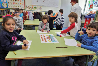 El centro pamplonés protagoniza el 'Cole a cole' del Diario Escolar de la semana del 25 de abril de 2016.