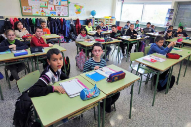 El centro pamplonés protagoniza el 'Cole a cole' del Diario Escolar de la semana del 25 de abril de 2016.