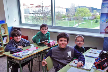 El centro pamplonés protagoniza el 'Cole a cole' del Diario Escolar de la semana del 25 de abril de 2016.