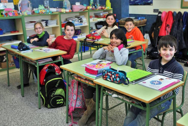 El centro pamplonés protagoniza el 'Cole a cole' del Diario Escolar de la semana del 25 de abril de 2016.