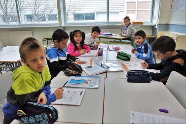 El centro pamplonés protagoniza el 'Cole a cole' del Diario Escolar de la semana del 25 de abril de 2016.
