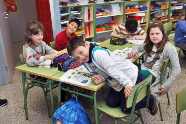 El centro pamplonés protagoniza el 'Cole a cole' del Diario Escolar de la semana del 25 de abril de 2016.