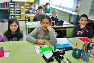 El centro pamplonés protagoniza el 'Cole a cole' del Diario Escolar de la semana del 25 de abril de 2016.