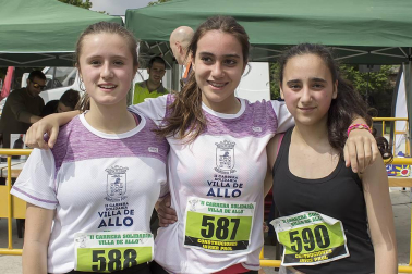 Los vecinos de Allo disfrutaron de unas animadas fiestas en honor a San Isidro. Las cámaras de ¡Click! se acercaron la mañana del sábado 14 de mayo, jornada en la que se celebró una carrera solidaria en favor de Asorna (Asociación de Personas Sordas de Navarra), además de una degustación de migas y la actuación de la Batukada 'La Farruka'.
