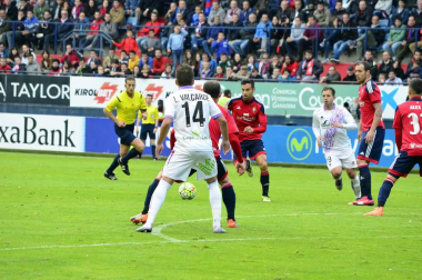 Imágenes del encuentro correspondiente a la jornada 39, de la temporada 2015/2016, disputado en El Sadar.