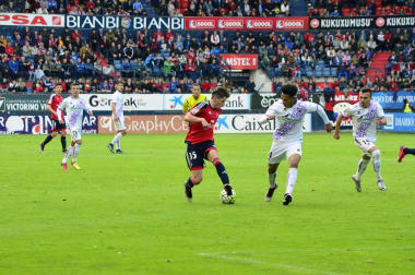 Imágenes del encuentro correspondiente a la jornada 39, de la temporada 2015/2016, disputado en El Sadar.