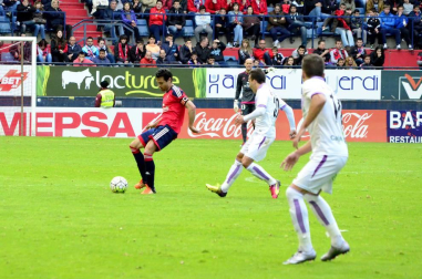 Imágenes del encuentro correspondiente a la jornada 39, de la temporada 2015/2016, disputado en El Sadar.