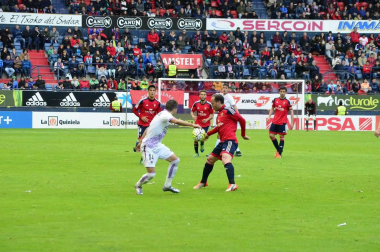 Imágenes del encuentro correspondiente a la jornada 39, de la temporada 2015/2016, disputado en El Sadar.