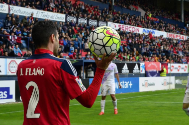 Imágenes del encuentro correspondiente a la jornada 39, de la temporada 2015/2016, disputado en El Sadar.