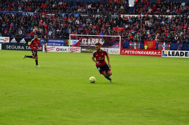 Imágenes del encuentro correspondiente a la jornada 39, de la temporada 2015/2016, disputado en El Sadar.