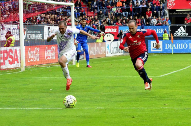 Imágenes del encuentro correspondiente a la jornada 39, de la temporada 2015/2016, disputado en El Sadar.