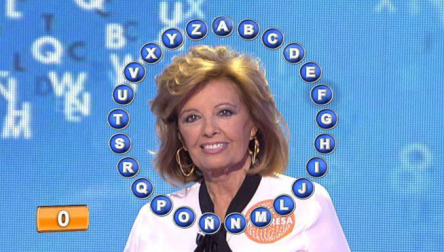 María Teresa Campos, en 'Pasapalabra'.