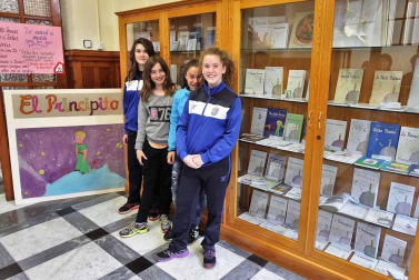 Estudiantes del IES Sierra de Leyre