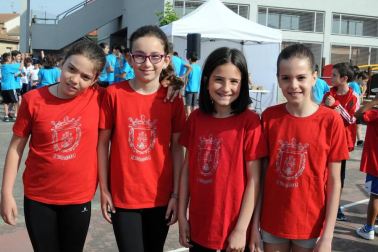 Los colegios públicos de Valtierra, Cadreita y Villafranca celebraron el 5 de junio las Olimpiadas Intercentros. 450 alumnos disfrutaron de esta iniciativa deportiva, en la que se disputaron pruebas clásicas de atletismo como velocidad o saltos de longitud y altura. Una jornada en la que el compañerismo fue el principal protagonista.