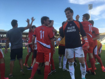 El equipo navarro empató contra el Conquense y certificó su ascenso.