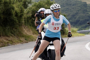 II Subida a Beorburu de Roller Ski
