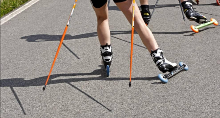 II Subida a Beorburu de Roller Ski