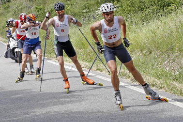 II Subida a Beorburu de Roller Ski