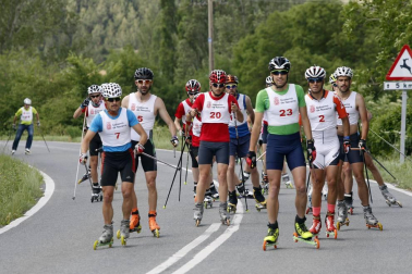 II Subida a Beorburu de Roller Ski