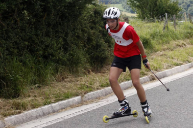 II Subida a Beorburu de Roller Ski