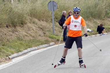 II Subida a Beorburu de Roller Ski