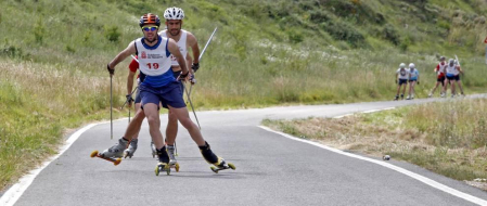 II Subida a Beorburu de Roller Ski