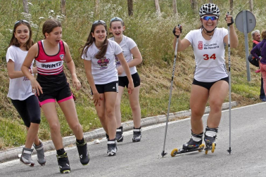 II Subida a Beorburu de Roller Ski