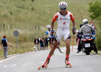 II Subida a Beorburu de Roller Ski