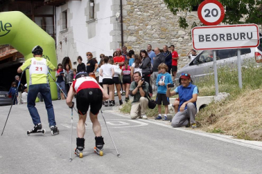 II Subida a Beorburu de Roller Ski