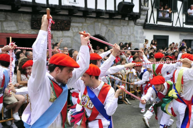 Lesaka celebró ayer el día grande de sus fiestas en honor a San Fermín