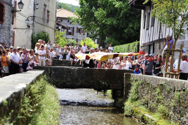 Lesaka celebró ayer el día grande de sus fiestas en honor a San Fermín