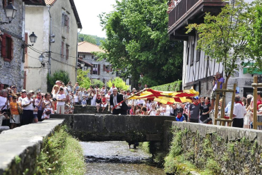 Lesaka celebró ayer el día grande de sus fiestas en honor a San Fermín
