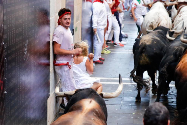 Las mejores imágenes del encierro exclusivas de los fotógrafos de Diario de Navarra