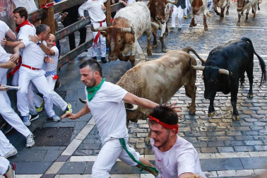 Las mejores imágenes del encierro exclusivas de los fotógrafos de Diario de Navarra