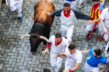 Las mejores imágenes del encierro exclusivas de los fotógrafos de Diario de Navarra