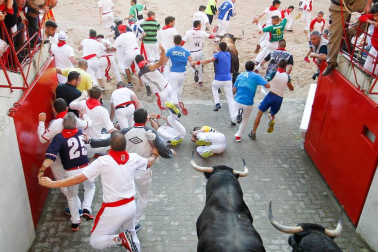 Las mejores imágenes del encierro exclusivas de los fotógrafos de Diario de Navarra