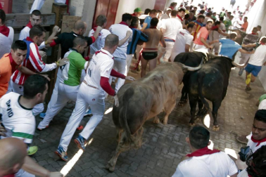 Las mejores imágenes del encierro exclusivas de los fotógrafos de Diario de Navarra