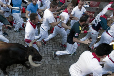 Las mejores imágenes del encierro exclusivas de los fotógrafos de Diario de Navarra