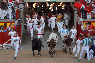 Las mejores imágenes del encierro exclusivas de los fotógrafos de Diario de Navarra