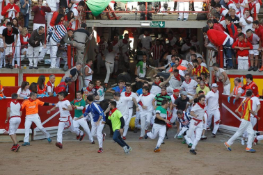 Las mejores imágenes del encierro exclusivas de los fotógrafos de Diario de Navarra