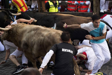 Las mejores imágenes del encierro exclusivas de los fotógrafos de Diario de Navarra
