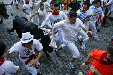 Las mejores imágenes del encierro exclusivas de los fotógrafos de Diario de Navarra
