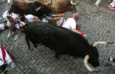 Las mejores imágenes del encierro exclusivas de los fotógrafos de Diario de Navarra