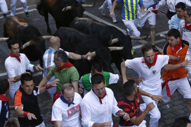 Las mejores imágenes del encierro exclusivas de los fotógrafos de Diario de Navarra