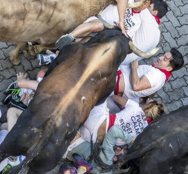Las mejores imágenes del encierro exclusivas de los fotógrafos de Diario de Navarra