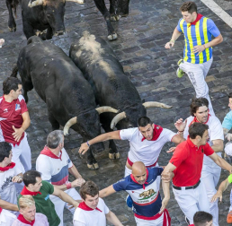 Las mejores imágenes del encierro exclusivas de los fotógrafos de Diario de Navarra