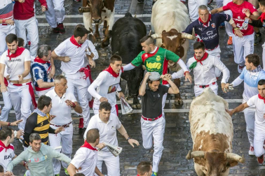 Las mejores imágenes del encierro exclusivas de los fotógrafos de Diario de Navarra