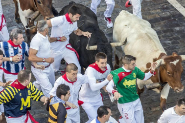 Las mejores imágenes del encierro exclusivas de los fotógrafos de Diario de Navarra